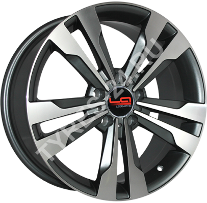 ДискMercedesMB1318JxR18 PCD5x112 ET44 DIA66.6,серый