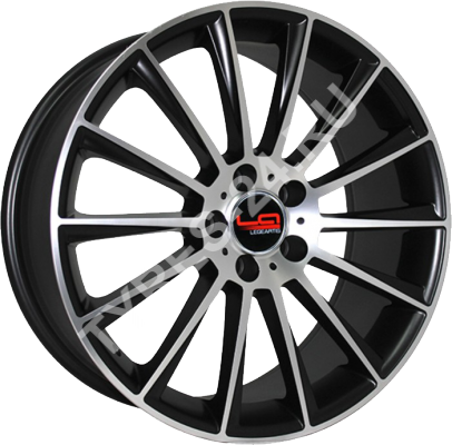 ДискMercedesMB1397JxR16 PCD5x112 ET43 DIA66.6,чёрный
