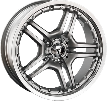 ДискMercedesMB148.5JxR18 PCD5x112 ET35 DIA66.5,серебристый