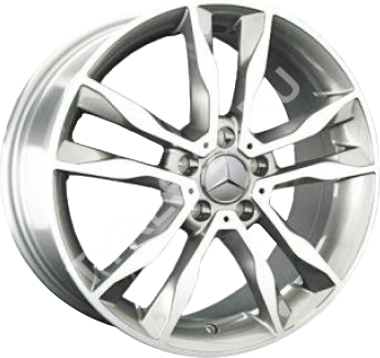 ДискMercedesMB1448JxR19 PCD5x112 ET38 DIA66.6,серебристый