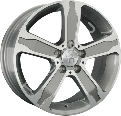 ДискMercedesMB1466JxR17 PCD5x112 ET49 DIA66,серебристый