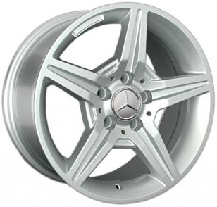 ДискMercedesMB1497.5JxR16 PCD5x112 ET45 DIA66.6,серебристый