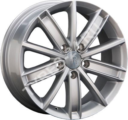 ДискMercedesMB1667JxR17 PCD5x112 ET48.5 DIA66.6,серебристый