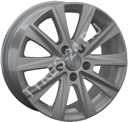 ДискMercedesMB1677JxR17 PCD5x112 ET44 DIA66.6,серый