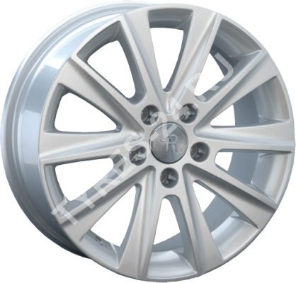 ДискMercedesMB1677JxR17 PCD5x112 ET49 DIA66.6,серебристый