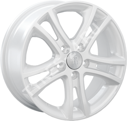 ДискMercedesMB1686.5JxR16 PCD5x112 ET44 DIA66.6,белый