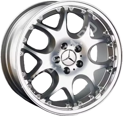 ДискMercedesMB188.5JxR18 PCD5x112 ET35 DIA66.6,серебристый