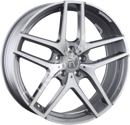 ДискMercedesMB2178JxR19 PCD5x112 ET43 DIA66.6,серебристый