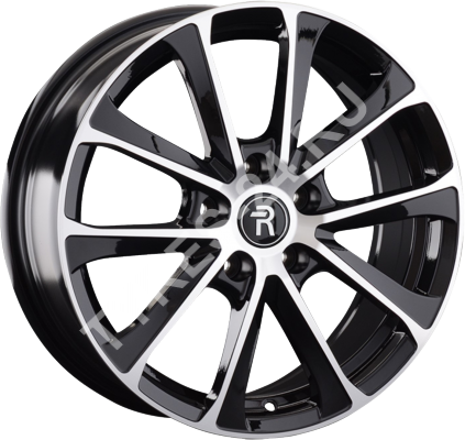 ДискMercedesMB2357JxR17 PCD5x112 ET44 DIA66.6,чёрный