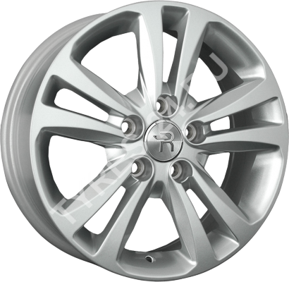 ДискMercedesMB2626.5JxR16 PCD5x112 ET44 DIA66.6,серебристый