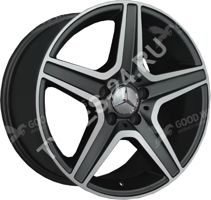 ДискMercedesMB2748JxR18 PCD5x112 ET56 DIA66.6,чёрный