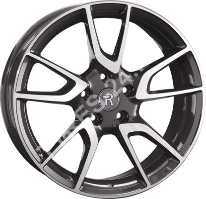 ДискMercedesMB2958JxR18 PCD5x112 ET43 DIA66.6,серый