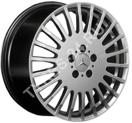 ДискMercedesMB438.5JxR18 PCD5x112 ET30 DIA66.6,серебристый