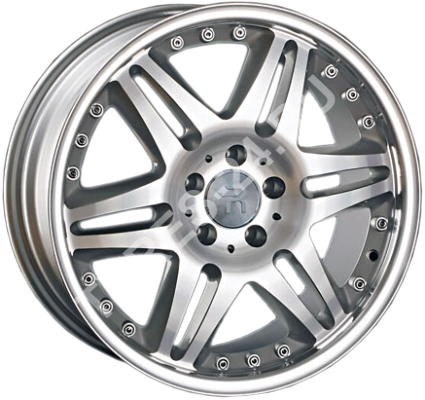 ДискMercedesMB48.5JxR18 PCD5x112 ET43 DIA66.6,серебристый