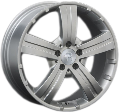 Диск Mercedes MB53 8JxR19 PCD5x112 ET56 DIA66, серебристый