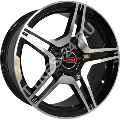 ДискMercedesMB568.5JxR18 PCD5x112 ET35 DIA66.6,чёрный