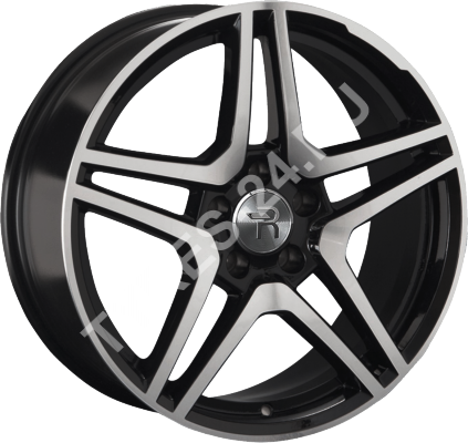 ДискMercedesMB568JxR18 PCD5x112 ET30 DIA66.6,чёрный