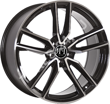 ДискMercedesMB561011JxR21 PCD5x112 ET49 DIA66.6,чёрный