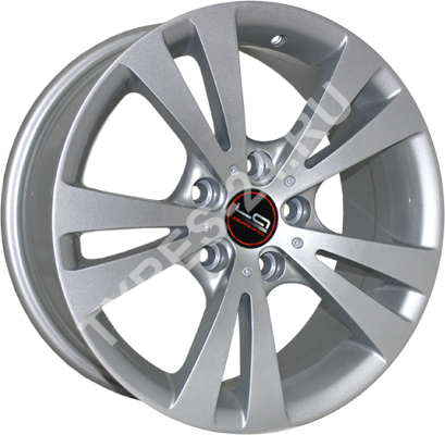 ДискMercedesMB577JxR16 PCD5x112 ET43 DIA66.6,серебристый