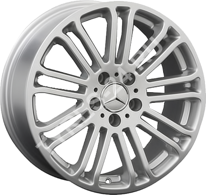 ДискMercedesMB607.5JxR17 PCD5x112 ET35 DIA66.6,серебристый