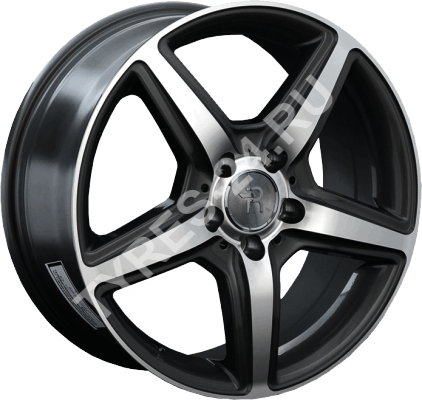 ДискMercedesMB657.5JxR17 PCD5x112 ET46 DIA66.6,чёрный