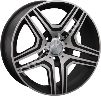 ДискMercedesMB679.5JxR20 PCD5x112 ET57 DIA66.6,чёрный