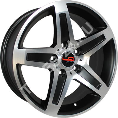 ДискMercedesMB717JxR16 PCD5x112 ET43 DIA66.6,чёрный