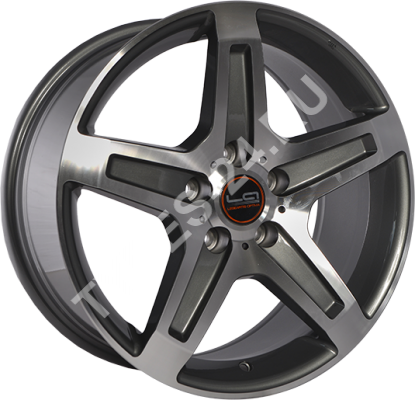 ДискMercedesMB717JxR16 PCD5x112 ET38 DIA66,серый