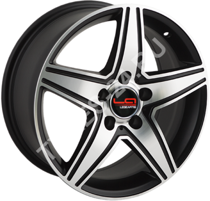 ДискMercedesMB727JxR16 PCD5x112 ET43 DIA66,чёрный