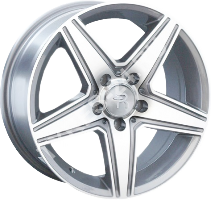 ДискMercedesMB727JxR16 PCD5x112 ET38 DIA66.6,серый