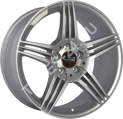 ДискMercedesMB748JxR18 PCD5x112 ET38 DIA66,серебристый