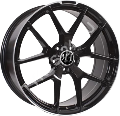 ДискMercedesMB9338.5JxR18 PCD5x112 ET45 DIA66.6,чёрный