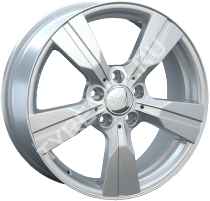 ДискMercedesMB936JxR16 PCD5x112 ET46 DIA66.6,серебристый