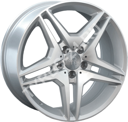 ДискMercedesMB967JxR17 PCD5x112 ET47 DIA66,серебристый