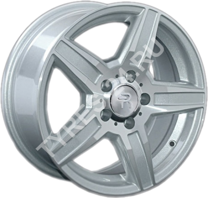 ДискMercedesMB997JxR16 PCD5x112 ET38 DIA66.6,серебристый