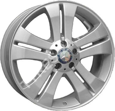ДискMercedesMe13H8.5JxR19 PCD5x112 ET56 DIA66.6,серебристый