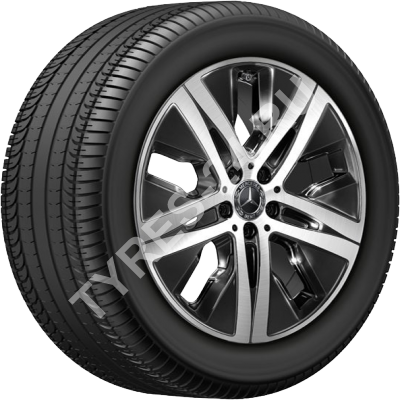 ДискMercedes (оригинал)GLE (V167-17)8JxR19 PCD5x112 ET51 DIA66.6,чёрный