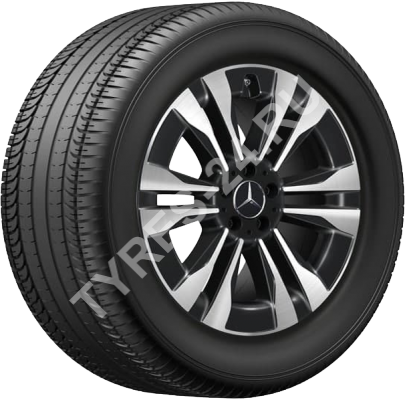 ДискMercedes (оригинал)GLS (W167-16)8.5JxR20 PCD5x112 ET62 DIA66.6,чёрный