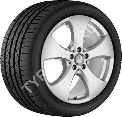 ДискMercedes (оригинал)GLS (X166-30)8.5JxR19 PCD5x112 ET62 DIA66.6,серебристый