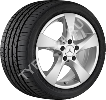 ДискMercedes (оригинал)V (W447-11)7JxR17 PCD5x112 ET51 DIA66.6,серебристый