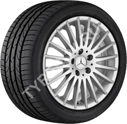 ДискMercedes (оригинал)V (W447-9)7JxR17 PCD5x112 ET51 DIA66.6,серебристый