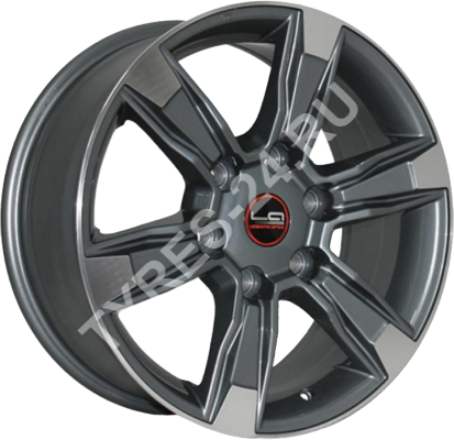 ДискMitsubishiMi1237.5JxR17 PCD6x139.7 ET38 DIA67.1,серый