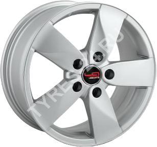 ДискMitsubishiMi1377JxR16 PCD6x139.7 ET38 DIA67.1,серебристый