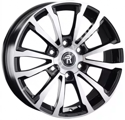 ДискMitsubishiMi1437.5JxR18 PCD6x139.7 ET38 DIA67.1,чёрный