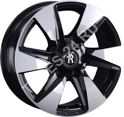 ДискMitsubishiMi1477.5JxR17 PCD6x139.7 ET38 DIA67.1,чёрный