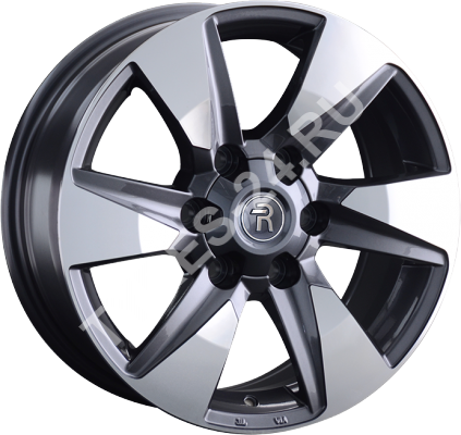 ДискMitsubishiMi1477.5JxR18 PCD6x139.7 ET38 DIA67.1,серый