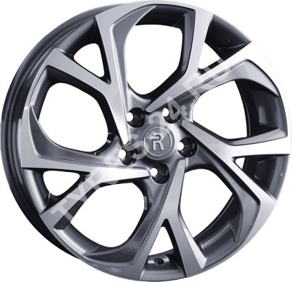 ДискMitsubishiMi1647JxR18 PCD5x114.3 ET38 DIA67.1,серый