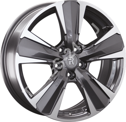 ДискMitsubishiMi1757JxR18 PCD5x114.3 ET38 DIA67.1,серый