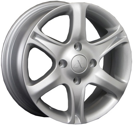 ДискMitsubishiMi186.5JxR16 PCD5x114.3 ET38 DIA67.1,серебристый