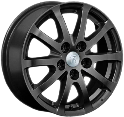 ДискMitsubishiMi316.5JxR16 PCD5x114.3 ET38 DIA67.1,чёрный